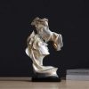 Couple Figurines Statue Romantic Carved Crafts Ornament Kissing Lover Resin Sculpture Modern Art - تصویر 5